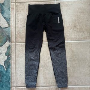 Gymshark ankle length ombré leggings
